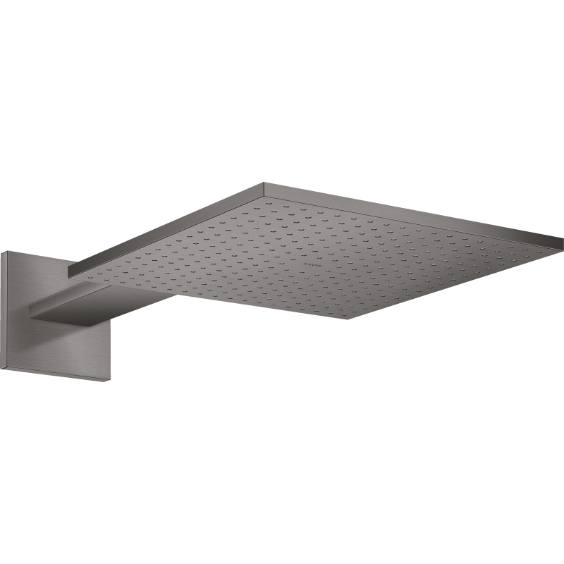 Głowica prysznicowa 300/300 1jet z ramieniem prysznicowym Czarny Chrom Szczotkowany ShowerSolutions AXOR 35314340