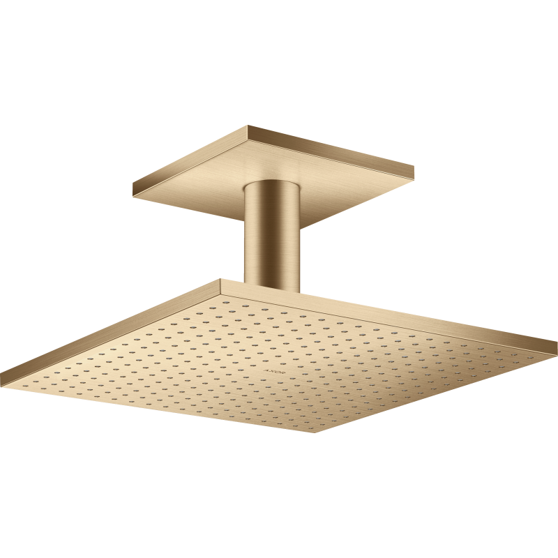 Głowica prysznicowa 300/200 1jet z przyłączem sufitowym Brąz Szczotkowany ShowerSolutions AXOR 35316140