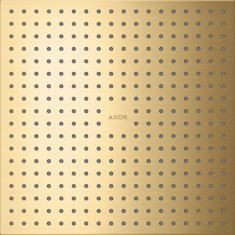 Głowica prysznicowa 300/300 1jet do montażu w suficie Złoty Optyczny Szczotkowany ShowerSolutions AXOR 35317250