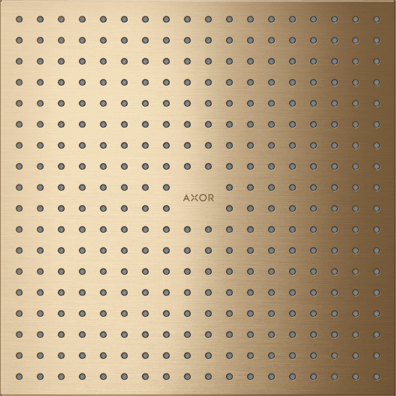 Głowica prysznicowa 300/300 2jet do montażu w suficie Brąz Szczotkowany ShowerSolutions AXOR 35321140