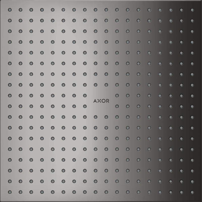 Głowica prysznicowa 300/300 2jet do montażu w suficie Czarny Chrom Polerowany ShowerSolutions AXOR 35321330