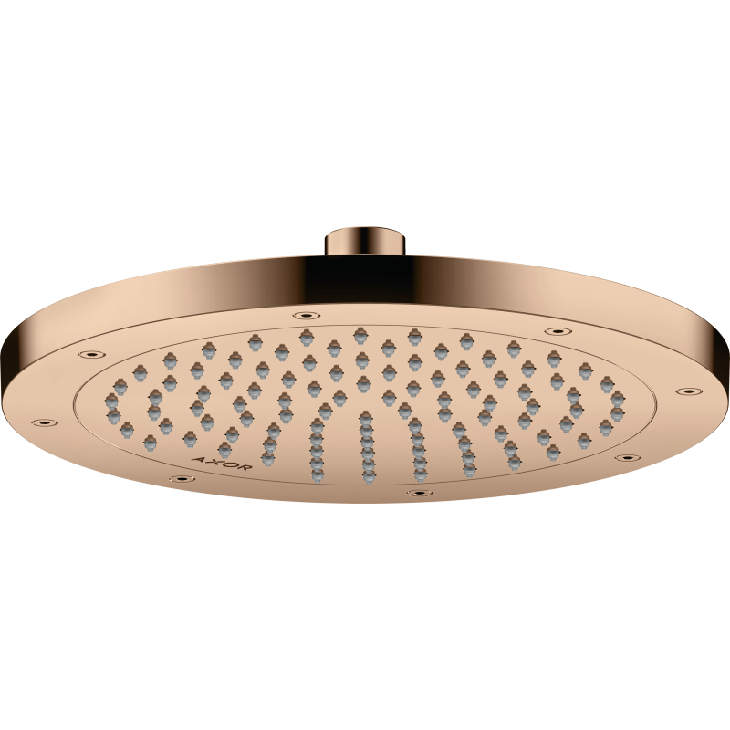 Głowica prysznicowa 245 1jet Czerwony Złoty Polerowany ShowerSolutions AXOR 35380300