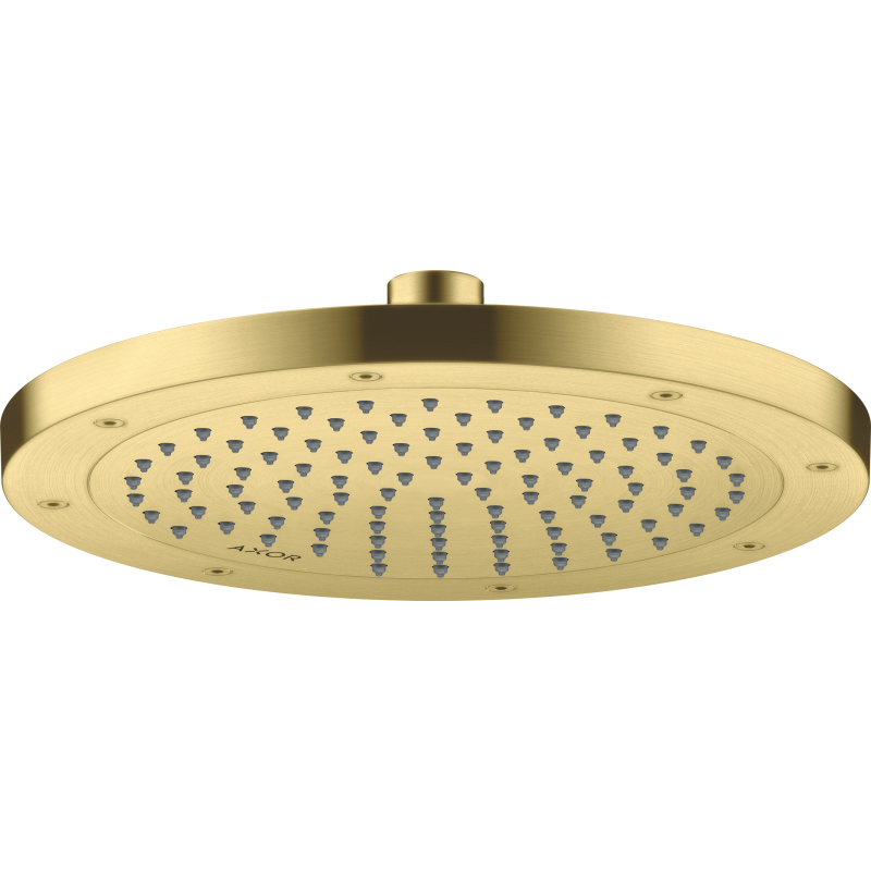 Głowica prysznicowa 245 1jet EcoSmart Mosiądz Szczotkowany ShowerSolutions AXOR 35381950