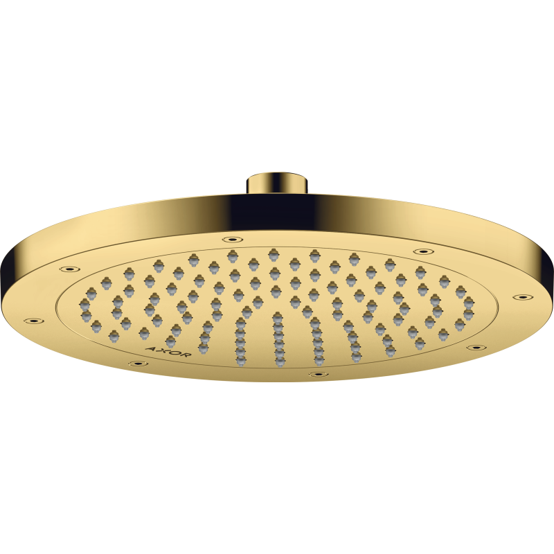 Głowica prysznicowa 245 1jet EcoSmart Złoty Optyczny Polerowany ShowerSolutions AXOR 35381990