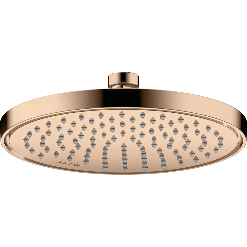 Głowica prysznicowa 220 1jet EcoSmart+ Czerwony Złoty Polerowany ShowerSolutions AXOR 35388300