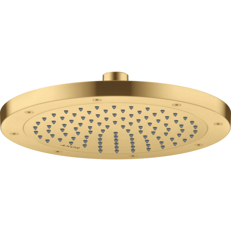 Głowica prysznicowa 245 1jet EcoSmart+ Złoty Optyczny Szczotkowany ShowerSolutions AXOR 35389250