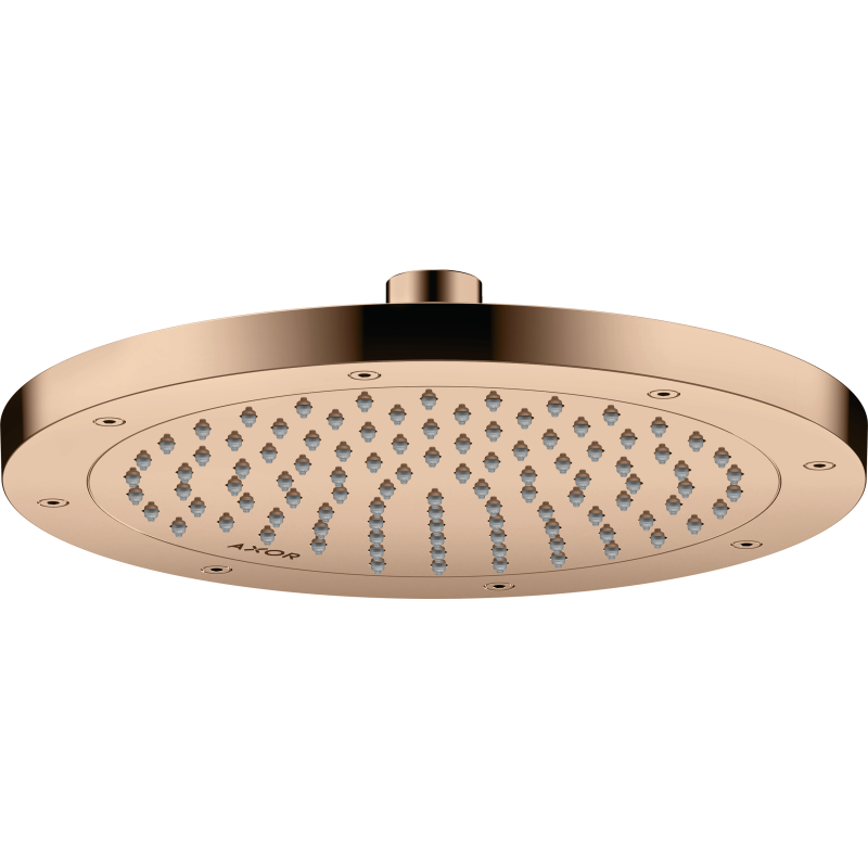 Głowica prysznicowa 245 1jet EcoSmart+ Czerwony Złoty Polerowany ShowerSolutions AXOR 35389300