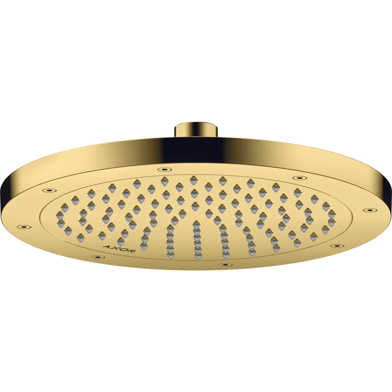 Głowica prysznicowa 245 1jet EcoSmart+ Złoty Optyczny Polerowany ShowerSolutions AXOR 35389990