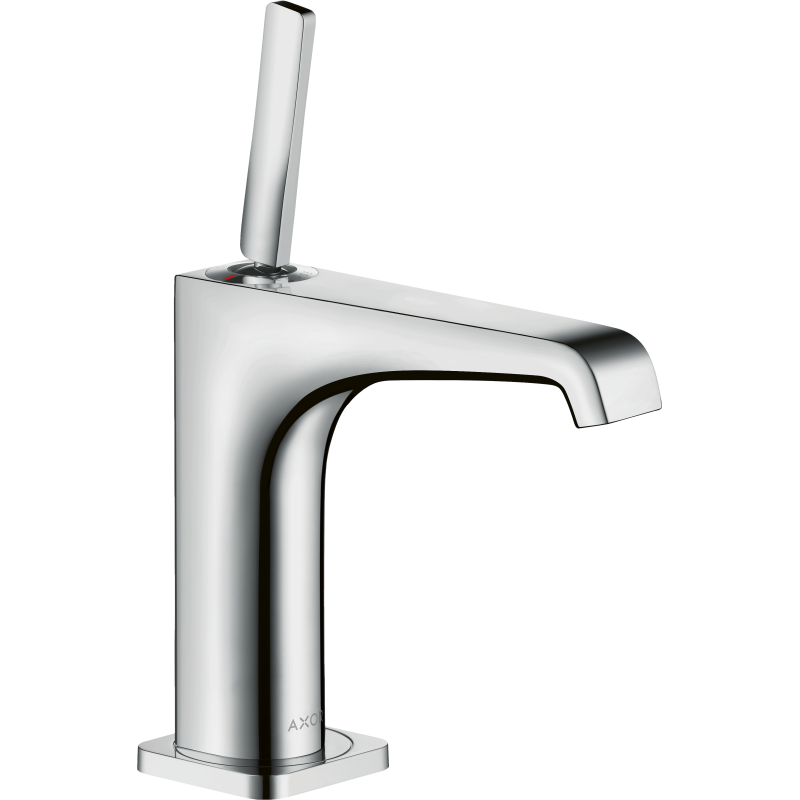Bateria umywalkowa 130 z uchwytem Pin i niezamykanym kpl odpływowym Stal Szlachetna Optyczna Citterio E AXOR 36101800