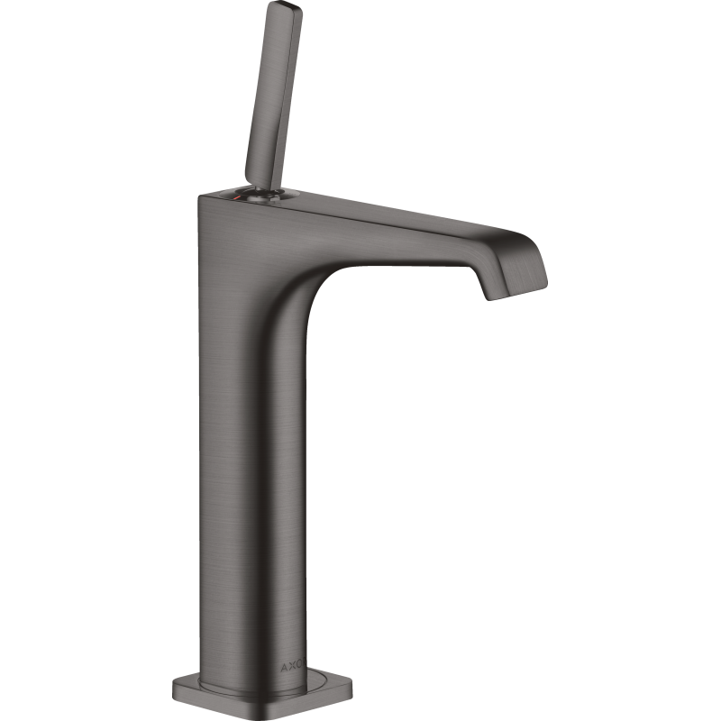 Bateria umyw. 190 do umyw nablat z uchwytem Pin i niezamykanym kpl odpływowym Czarny Chrom Szczotkowany Citterio E AXOR 36103340