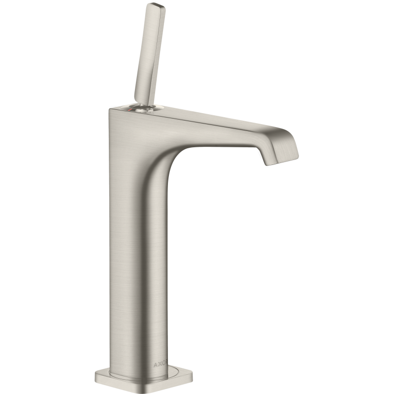 Bateria umyw. 190 do umyw nablat z uchwytem Pin i niezamykanym kpl odpływowym Stal Szlachetna Optyczna Citterio E AXOR 36103800