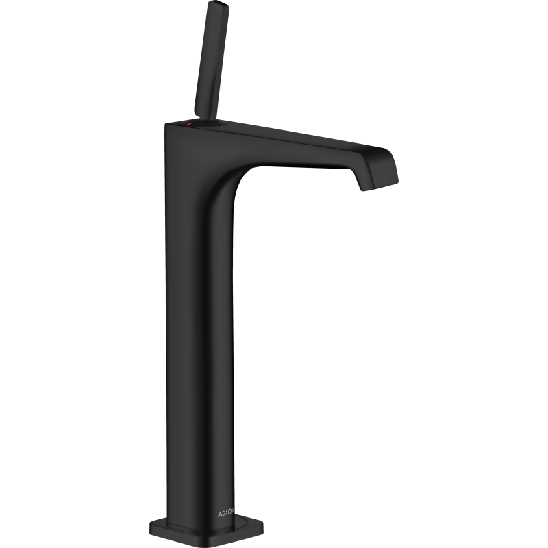 Bateria umyw. 250 do umywalek nablatowych z uchwytem Pin i niezamykanym kpl odpływowym Czarny Matowy Citterio E AXOR 36104670