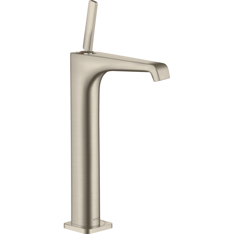 Bateria umyw. 250 do umyw nablat z uchwytem Pin i niezamykanym kpl odpływowym Nikiel Szczotkowany Citterio E AXOR 36104820