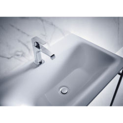 Jednouchwytowa bateria umywalkowa 130 z kompletem odpływowym z cięgłem Chrom Citterio E AXOR 36110000