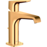 Jednouchwytowa bateria umywalkowa 130 z kompletem odpływowym z cięgłem Złoty Optyczny Polerowany Citterio E AXOR 36110990