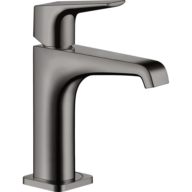 Jednouchwytowa bateria umywalkowa 130 z niezamykanym kompletem odpływowym Czarny Chrom Polerowany Citterio E AXOR 36111330