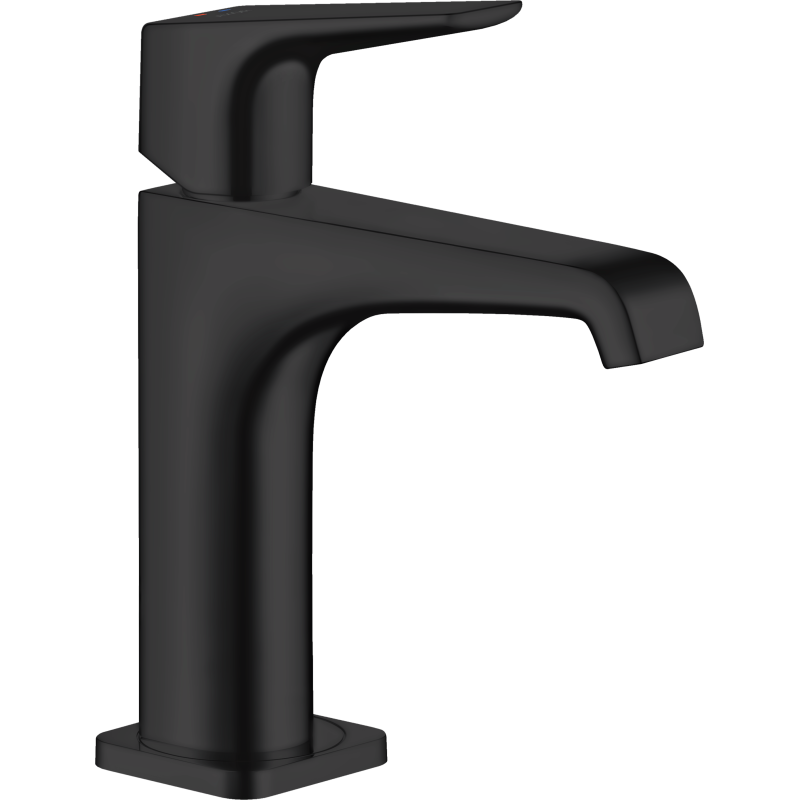 Jednouchwytowa bateria umywalkowa 130 z niezamykanym kompletem odpływowym Czarny Matowy Citterio E AXOR 36111670