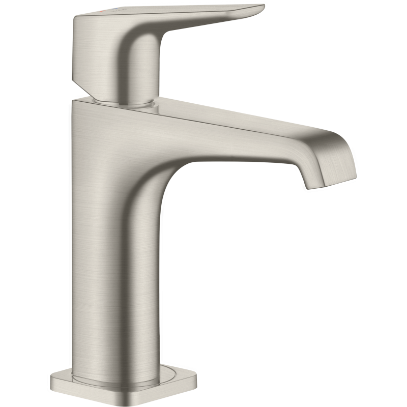 Jednouchwytowa bateria umywalkowa 130 z niezamykanym kompletem odpływowym Stal Szlachetna Optyczna Citterio E AXOR 36111800