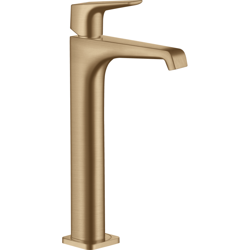 Bateria umywalkowa 250 do umywalek nablatowych z niezamykanym kpl odpływowym Brąz Szczotkowany Citterio E AXOR 36113140