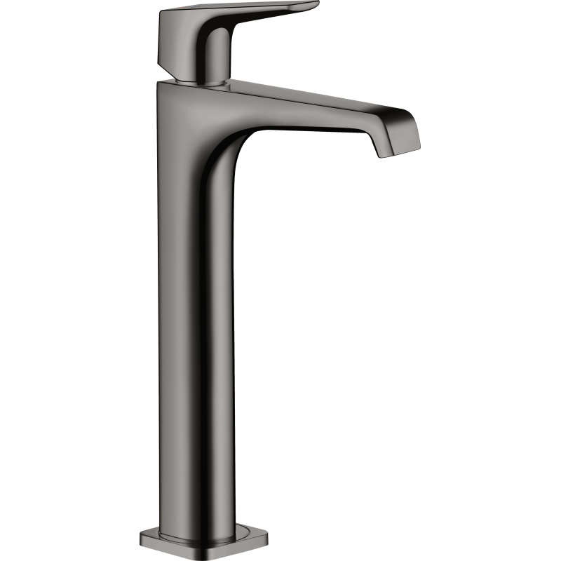 Bateria umywalkowa 250 do umywalek nablatowych z niezamykanym kpl odpływowym Czarny Chrom Polerowany Citterio E AXOR 36113330