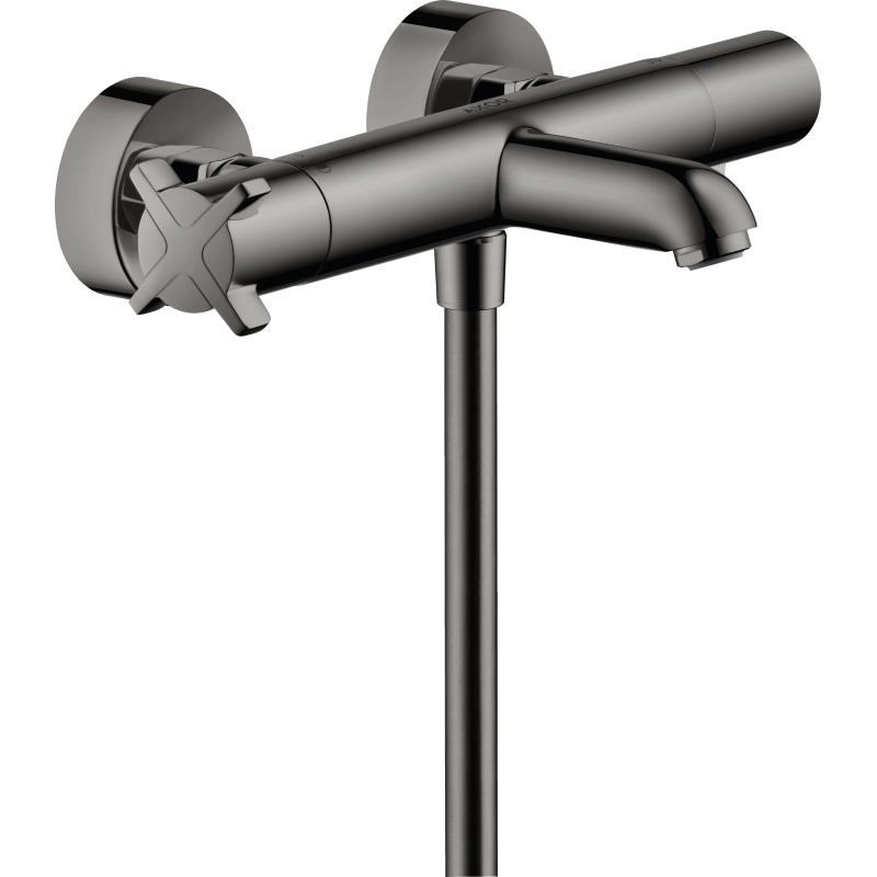 Bateria wannowa, termostatyczna, natynkowa Czarny Chrom Polerowany Citterio E AXOR 36140330