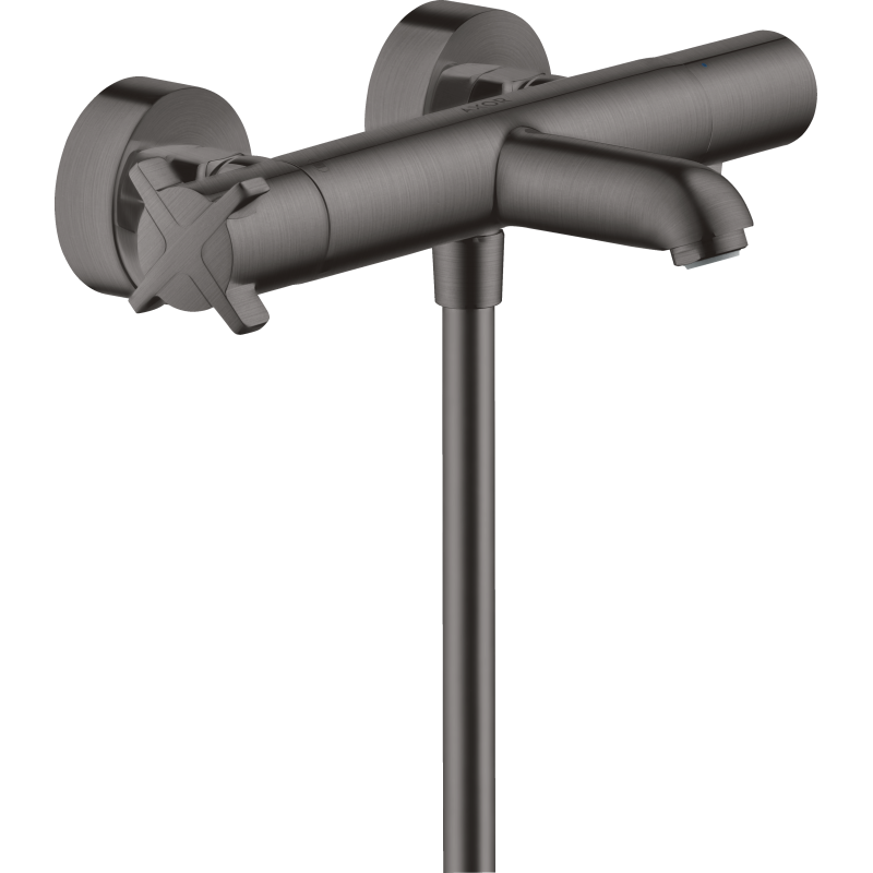 Bateria wannowa, termostatyczna, natynkowa Czarny Chrom Szczotkowany Citterio E AXOR 36140340