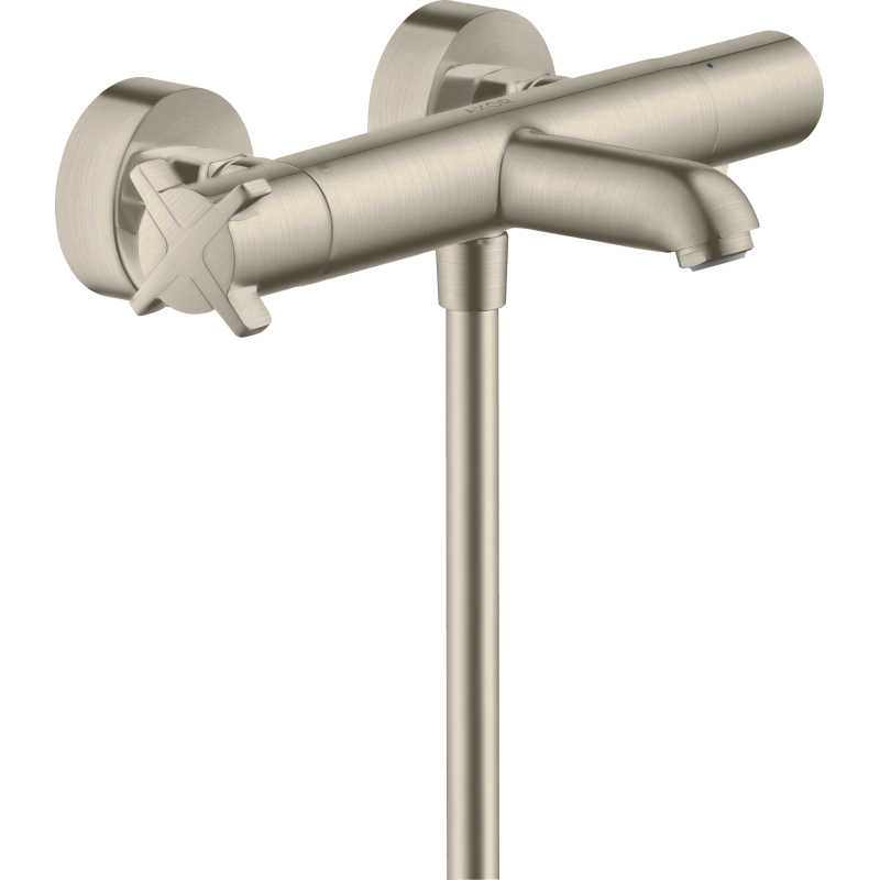 Bateria wannowa, termostatyczna, natynkowa Nikiel Szczotkowany Citterio E AXOR 36140820