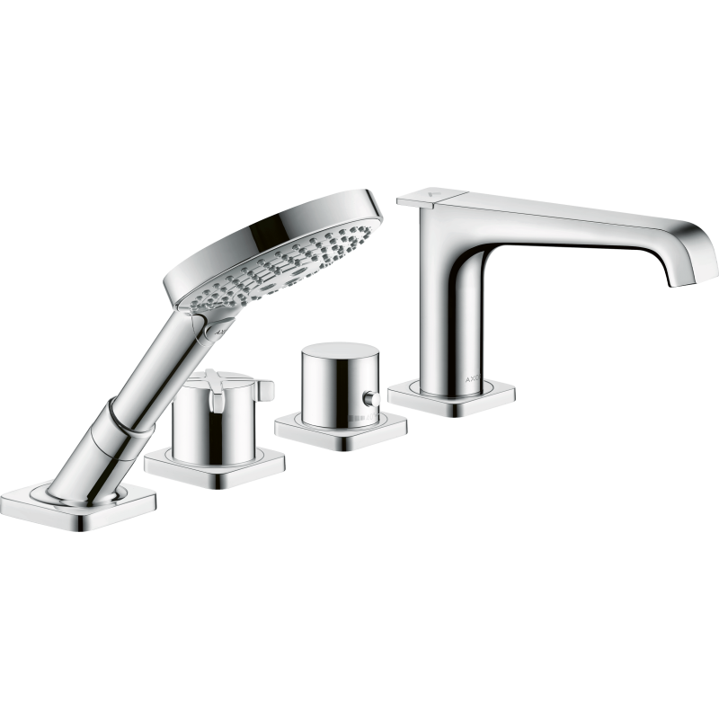 4-otworowa bateria termostatyczna na brzeg wanny Chrom Citterio E AXOR 36411000