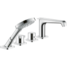 4-otworowa bateria termostatyczna na brzeg wanny Chrom Citterio E AXOR 36411000