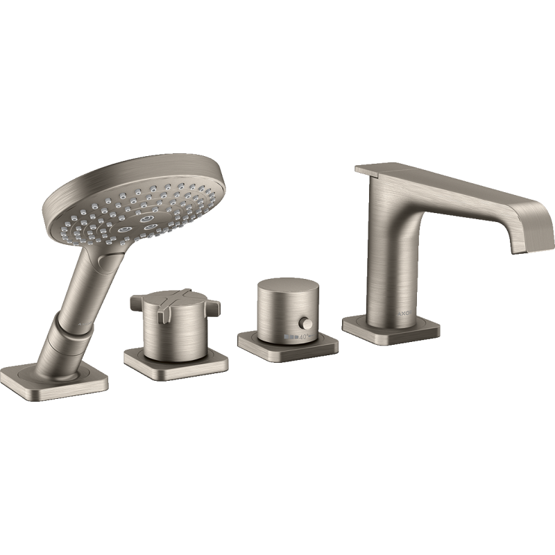 4-otworowa bateria termostatyczna na brzeg wanny Stal Szlachetna Optyczna Citterio E AXOR 36411800