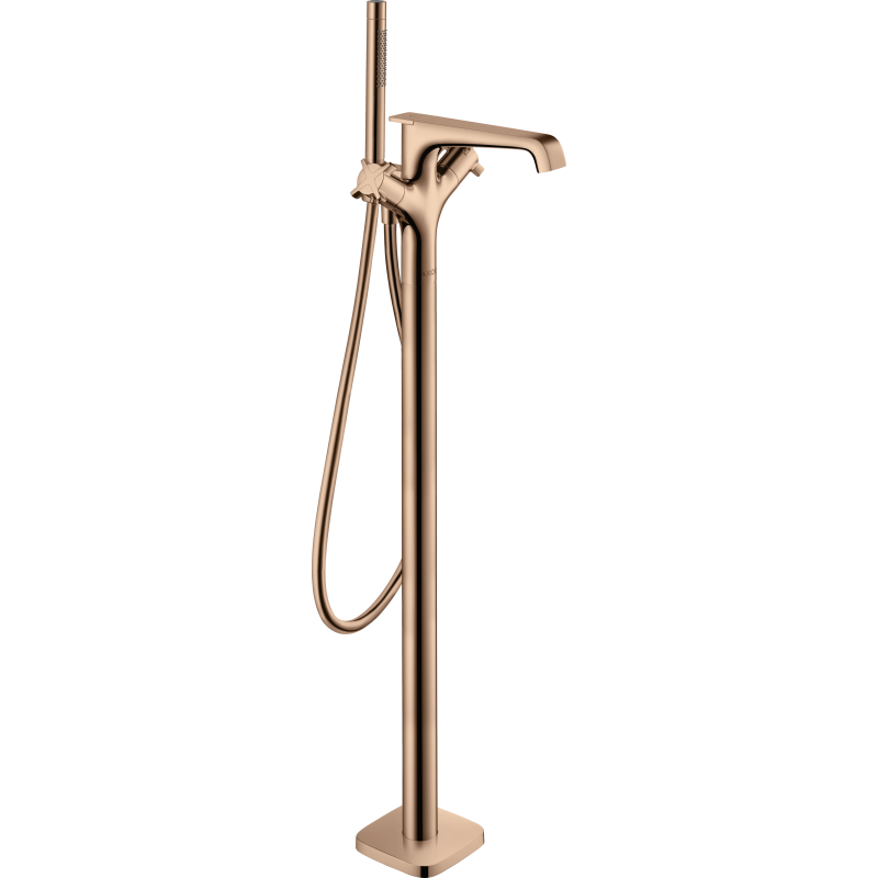 Bateria wannowa, termostatyczna, wolnostojąca Czerwony Złoty Polerowany Citterio E AXOR 36416300