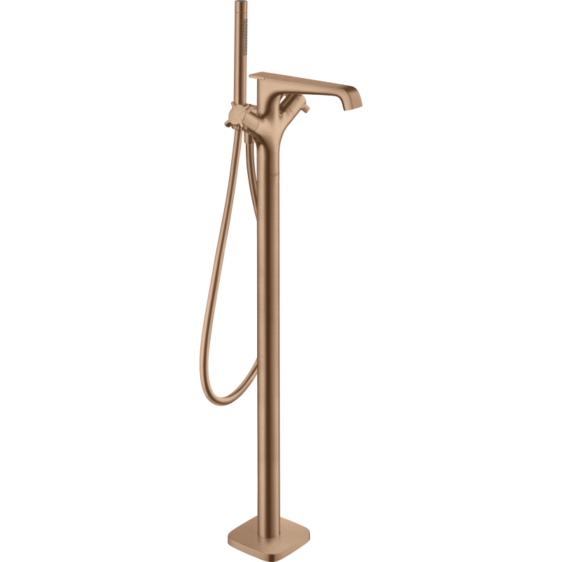 Bateria wannowa, termostatyczna, wolnostojąca Czerwony Złoty Szczotkowany Citterio E AXOR 36416310