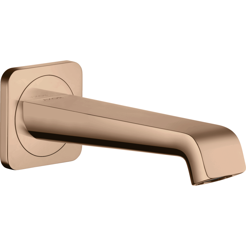 Wylewka wannowa Czerwony Złoty Polerowany Citterio E AXOR 36425300