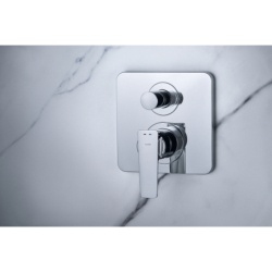 Jednouchwytowa bateria wannowa, podtynkowa Chrom Citterio E AXOR 36455000