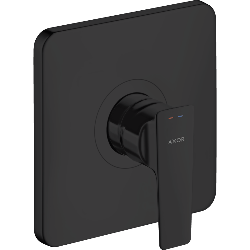 Jednouchwytowa bateria prysznicowa, podtynkowa Czarny Matowy Citterio E AXOR 36655670
