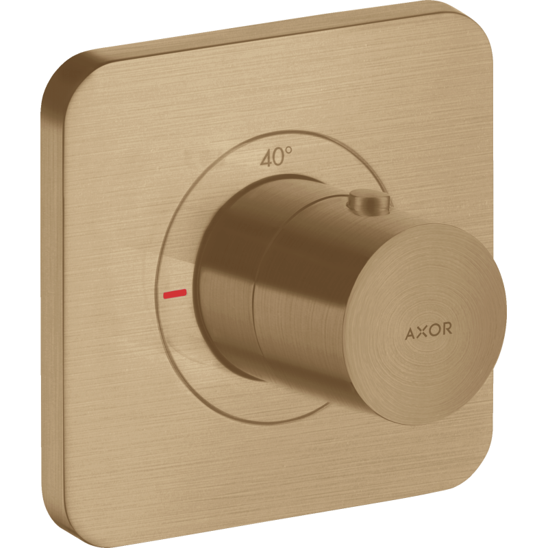 Bateria termostatyczna 120/120, podtynkowa Brąz Szczotkowany Citterio E AXOR 36702140