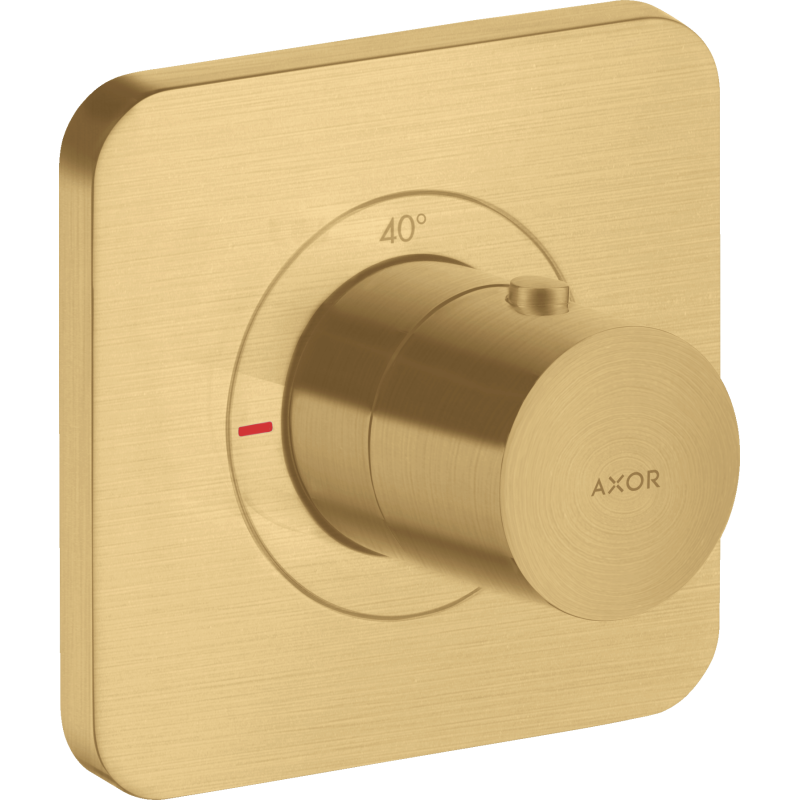Bateria termostatyczna 120/120, podtynkowa Złoty Optyczny Szczotkowany Citterio E AXOR 36702250
