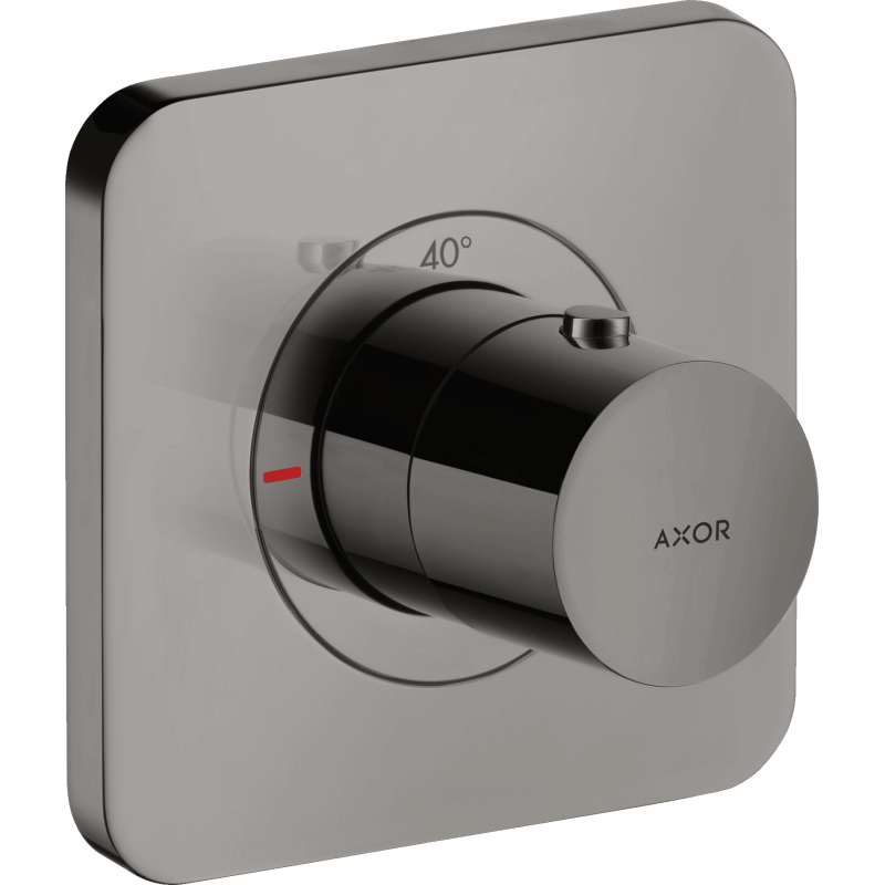 Bateria termostatyczna 120/120, podtynkowa Czarny Chrom Polerowany Citterio E AXOR 36702330