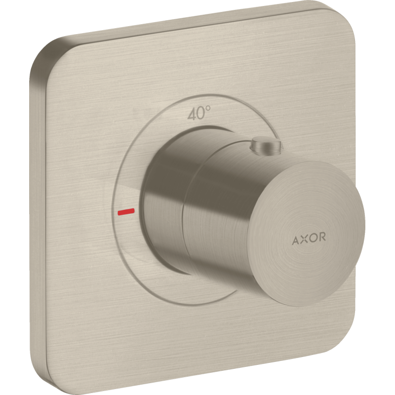 Bateria termostatyczna 120/120, podtynkowa Nikiel Szczotkowany Citterio E AXOR 36702820