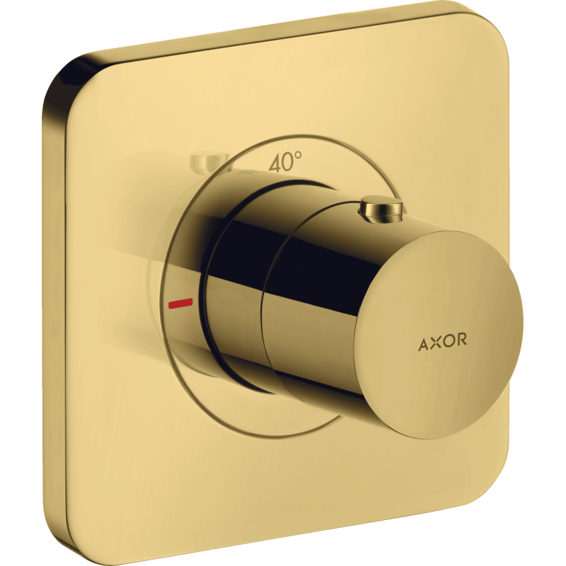 Bateria termostatyczna 120/120, podtynkowa Złoty Optyczny Polerowany Citterio E AXOR 36702990