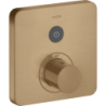 Bateria termostatyczna do 1 odbiornika, softsquare, podtynkowa Brąz Szczotkowany ShowerSelect AXOR 36705140