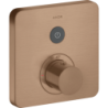 Bateria termostatyczna do 1 odbiornika, softsquare, podtynkowa Czerwony Złoty Szczotkowany ShowerSelect AXOR 36705310