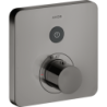 Bateria termostatyczna do 1 odbiornika, softsquare, podtynkowa Czarny Chrom Polerowany ShowerSelect AXOR 36705330