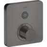 Bateria termostatyczna do 1 odbiornika, softsquare, podtynkowa Czarny Chrom Szczotkowany ShowerSelect AXOR 36705340