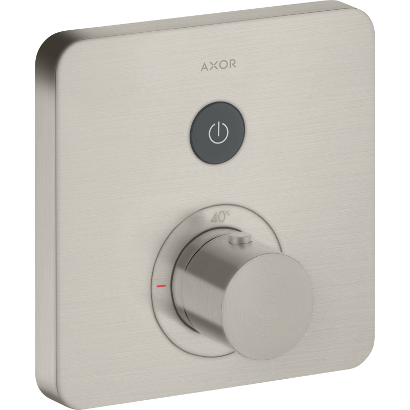 Bateria termostatyczna do 1 odbiornika, softsquare, podtynkowa Stal Szlachetna Optyczna ShowerSelect AXOR 36705800