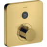 Bateria termostatyczna do 1 odbiornika, softsquare, podtynkowa Złoty Optyczny Polerowany ShowerSelect AXOR 36705990