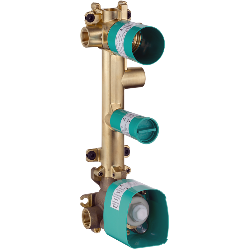 Zestaw podstawowy do modułu termostatycznego 380/120 do 3 odbiorników, podtynkowy Citterio E AXOR 36708180