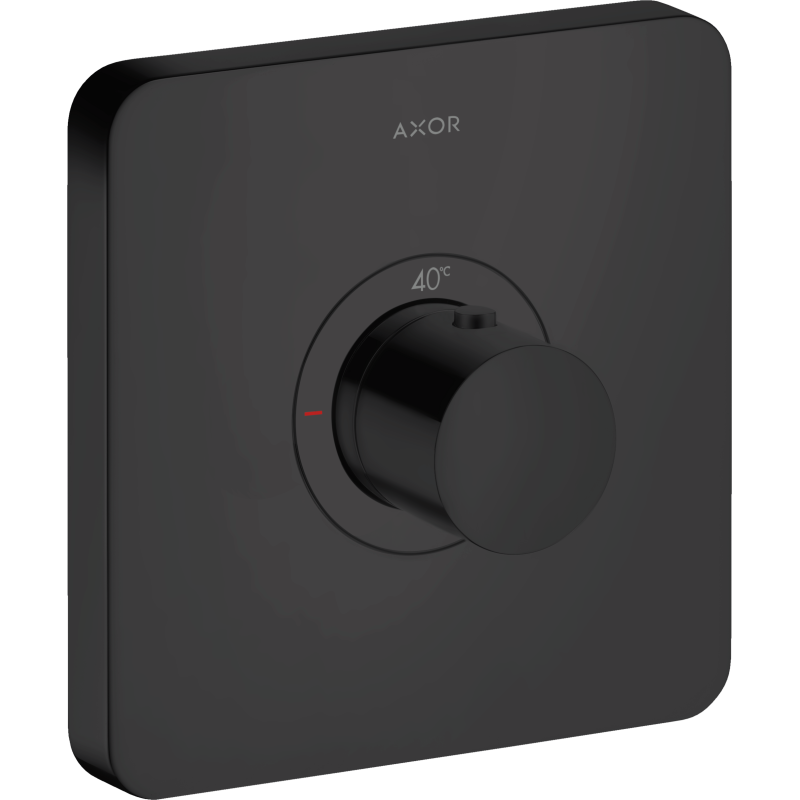Bateria termostatyczna HighFlow, softsquare, podtynkowa Czarny Matowy ShowerSelect AXOR 36711670