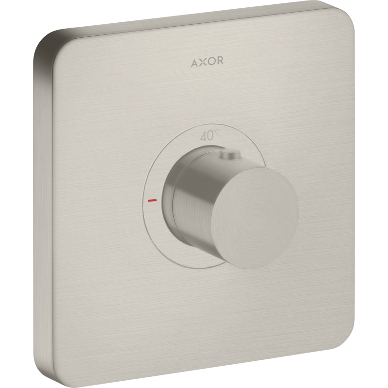 Bateria termostatyczna HighFlow, softsquare, podtynkowa Stal Szlachetna Optyczna ShowerSelect AXOR 36711800