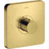 Bateria termostatyczna HighFlow, softsquare, podtynkowa Złoty Optyczny Polerowany ShowerSelect AXOR 36711990